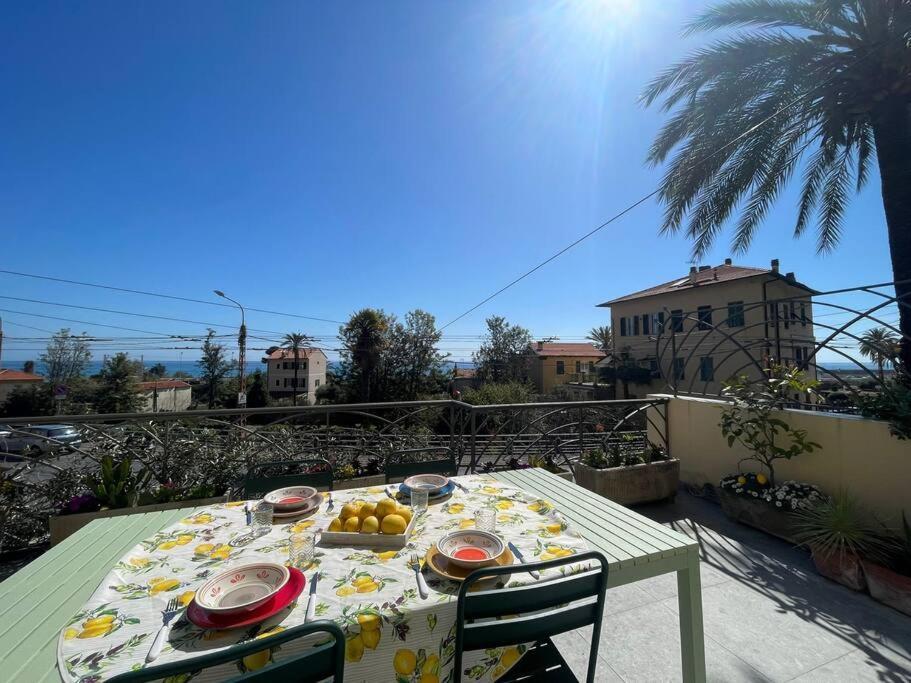 Casa Visconti, Bordighera, Vista Mare Esterno foto