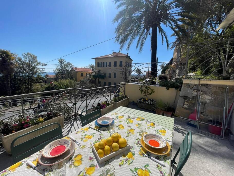 Casa Visconti, Bordighera, Vista Mare Esterno foto